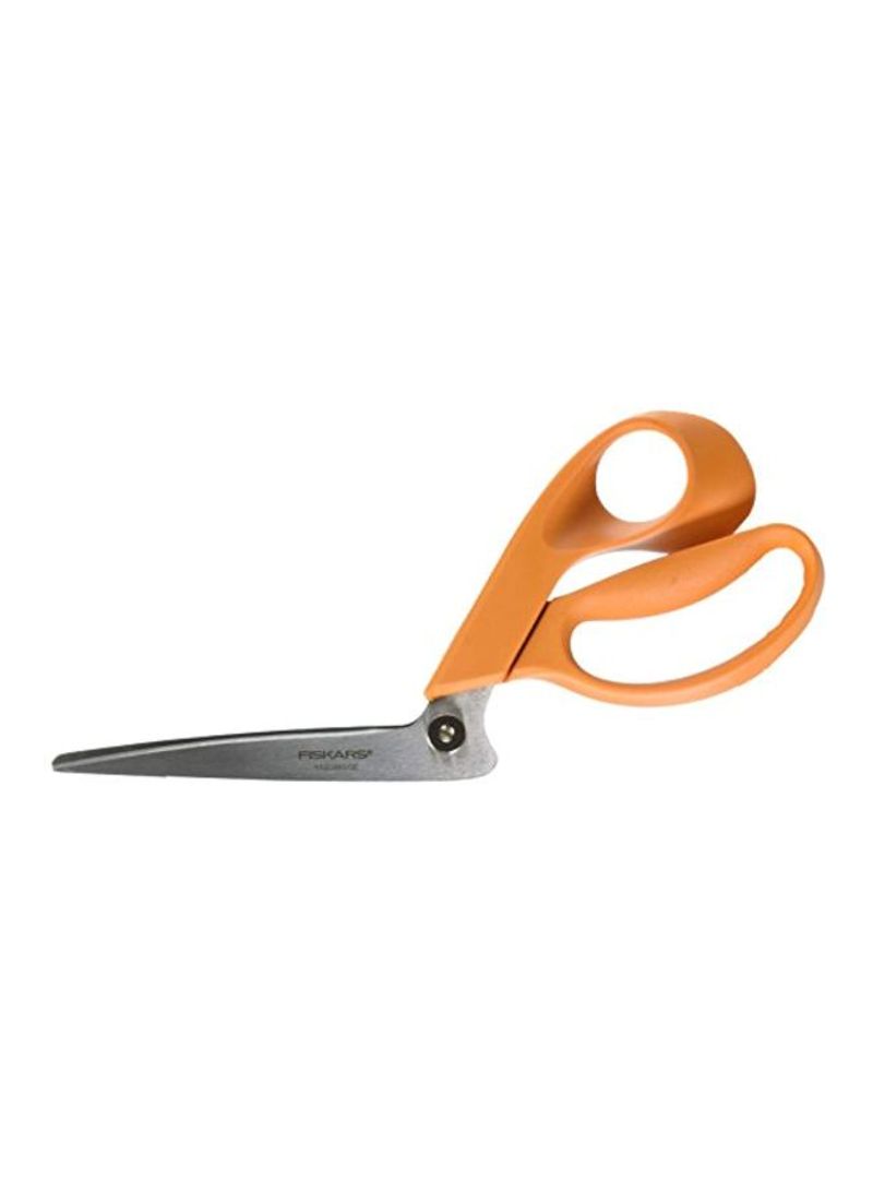 Stainless Steel Scissors Silver/Orange