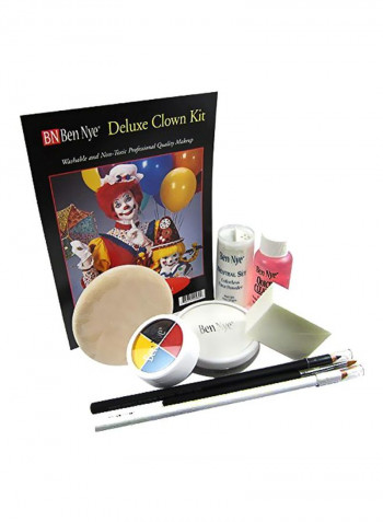 Clown Powder Makeup Kit White