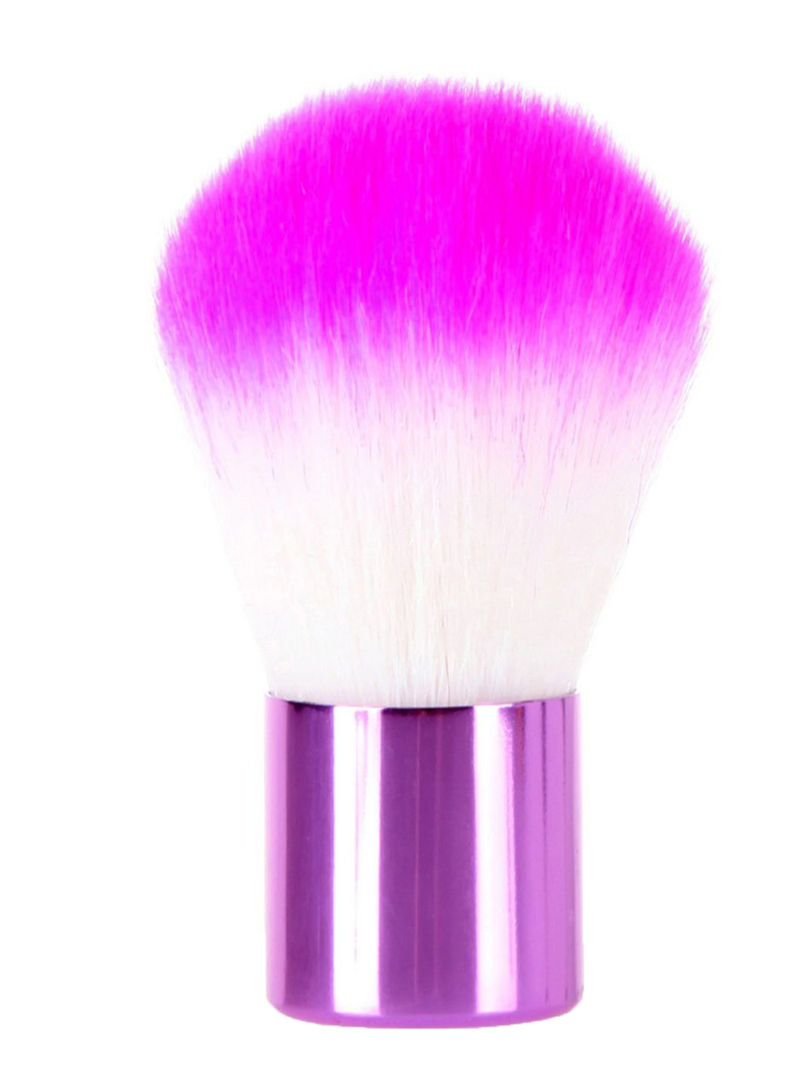 Foundation Makeup Brush Purple/White