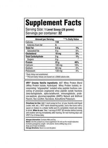 VP2 Whey Protein Isolate