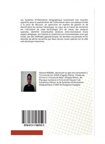 Utilisation Des Sig Pour La Gestion Du Secteur Halieutique Paperback