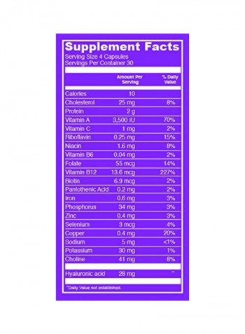 Vital Proteins Beef Liver Pills Dietary Supplement - 120 Capsules