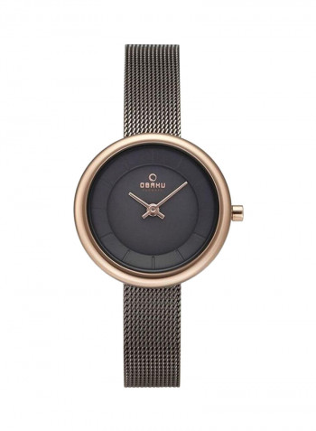 Women's Mesh Analog Watch V146LXVJMJ