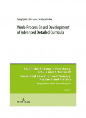 Work-Process Based Development of Advanced Detailed Curricula Hardcover