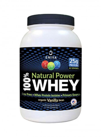 Natural Power Whey Nutrition Supplement - Vanilla