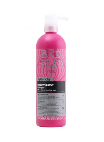 Bed Head Styleshots Epic Volume Shampoo 25.36ounce