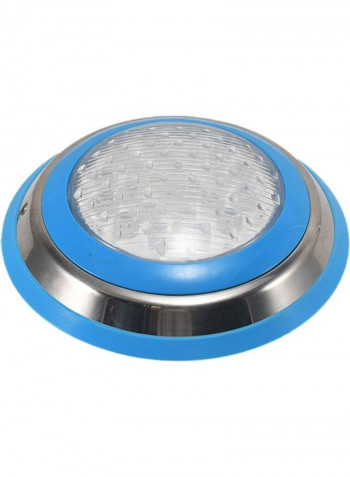 15W LED Stainless Steel Wall Mounted Pool Light Multicolour 31x31x8centimeter