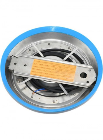 15W LED Stainless Steel Wall Mounted Pool Light Multicolour 31x31x8centimeter