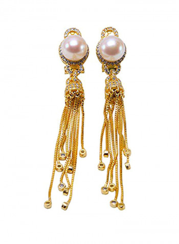 925 Sterling Silver Pearl Stud Earrings
