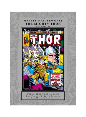 Marvel Masterworks: The Mighty Thor (Volume 19) Hardcover English by Roy Thomas - 11 Feb 2020