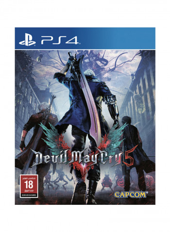 Devil May Cry 5 With DualShock 4 Wireless Controller - Adventure - PlayStation 4 (PS4)