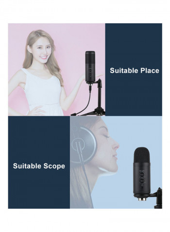 Microphone And Tripod Set
