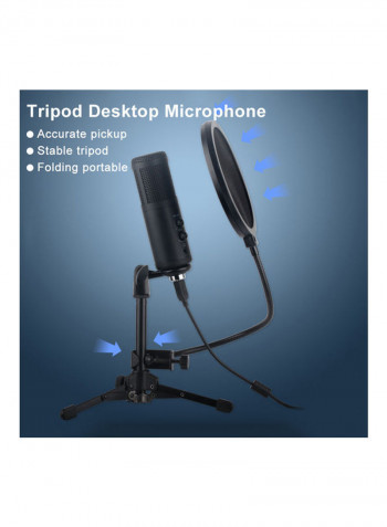 Microphone And Tripod Set