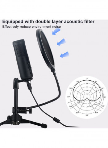 Microphone And Tripod Set