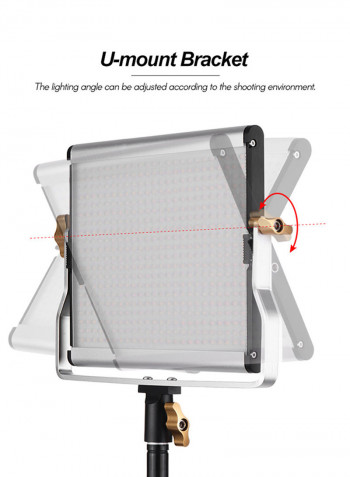Portable Video Light Panel Fill In Lamp Black