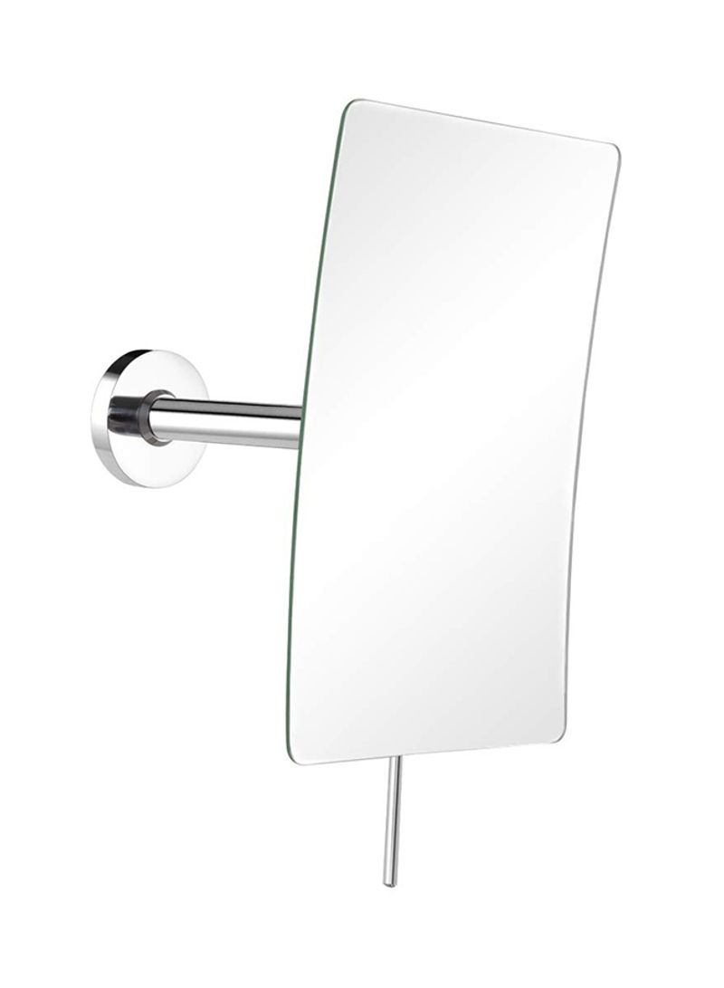 Stainless Steel Polished Chrome Rectangular Mirror Silver