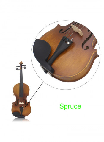 4-String Wooden Spruce Violin Fiddle