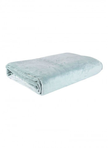Nap Blanket Polyester Light Green 108x96inch
