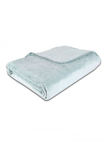 Nap Blanket Polyester Light Green 108x96inch