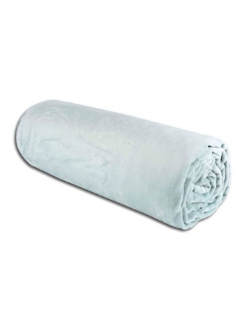 Nap Blanket Polyester Light Green 108x96inch
