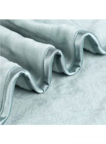 Nap Blanket Polyester Light Green 108x96inch