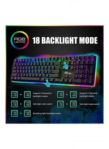 Wired Mechanical Gaming Keyboard