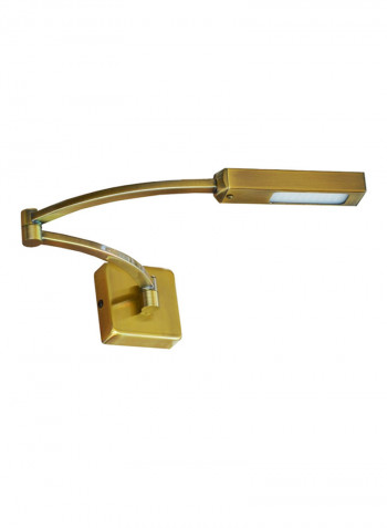 LED Mirror Light Gold 7.5x50centimeter