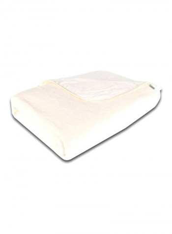 Nap Blanket Polyester White 108x96inch