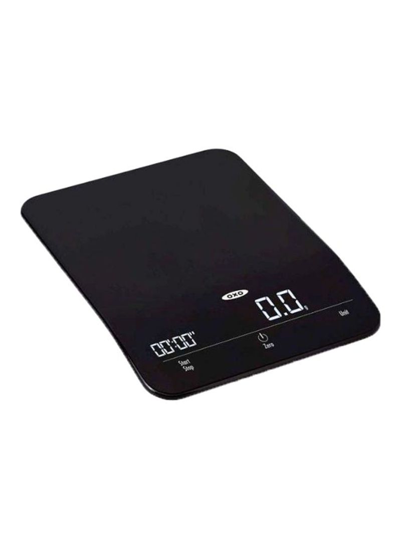 Good Grip Precision Scale With Timer Black 8x9inch
