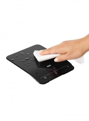 Good Grip Precision Scale With Timer Black 8x9inch