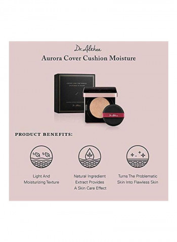 Aurora Cover Cushion Moisture Foundation SPF50+ 23 Sand