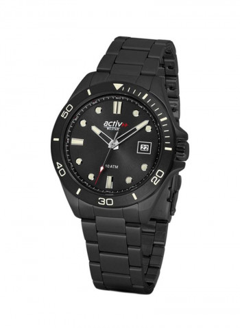 Men's Activ Water Resistant Analog Watch 90250BBN903