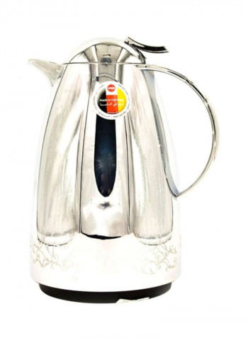 Aubrg Quick Tip Flask Silver/Black