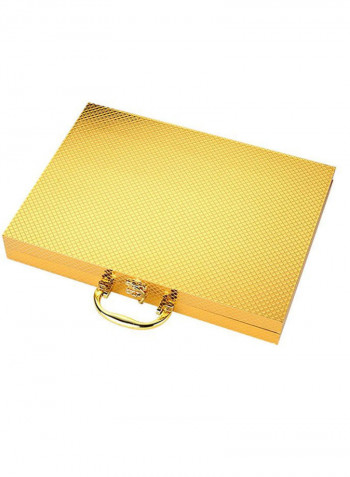24-Piece Cutlery Set with a High-end Gift Box Golden