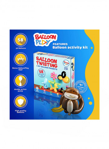 Balloon Twisting And Play Activity Kit