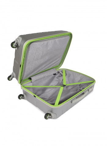 Colorado Hardside Medium Check in Luggage Trolley Graphite