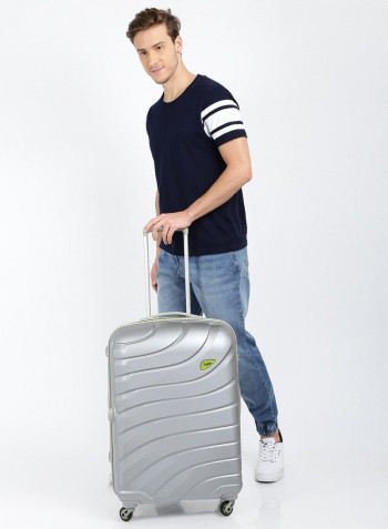 Colorado Hardside Medium Check in Luggage Trolley Graphite