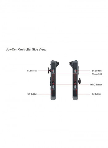 2-Piece Joycon Controller For Nintendo Switch