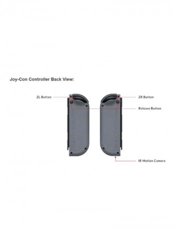 2-Piece Joycon Controller For Nintendo Switch