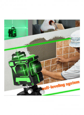Multifunctional 3D 12 Lines Laser Level Tool Multicolour