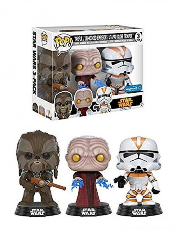 Pack Of 3 Star Wars Vinyl Figure 5x10inch
