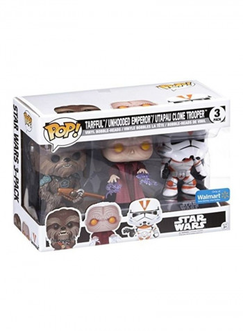 Pack Of 3 Star Wars Vinyl Figure 5x10inch