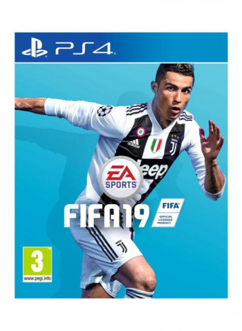 FIFA 19 (Intl Version) With DualShock Wireless Controller And Wired Gaming Headphones - Sports - PlayStation 4 (PS4)