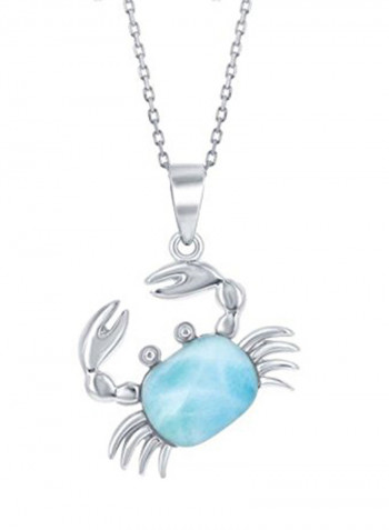 Sterling Silver Metal Pendant Necklace
