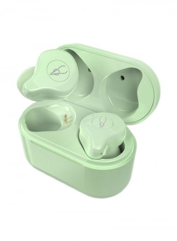 X12 Pro Bluetooth In-Ear Earphones With Mic Green