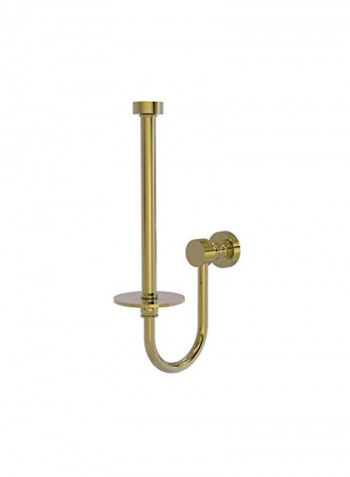 Foxtrot Collection Upright Toilet Paper Holder Gold