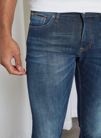Scanton Slim Faded Jeans Canyon Db Str