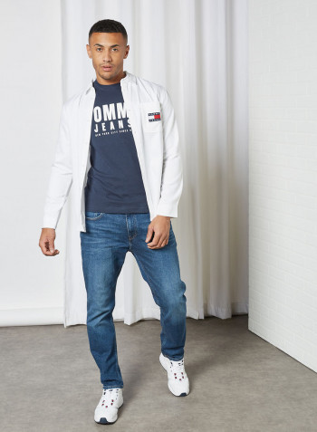 Straight Fit Jeans Blue
