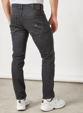 Washed Slim Fit Jeans Ceasar