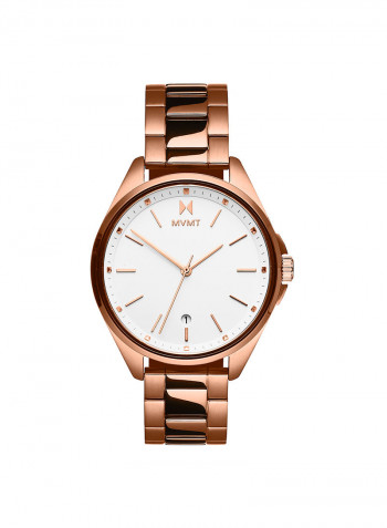 Women's Stainless Steel Analog Wrist Watch 28000002-D
